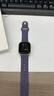 Apple/苹果 Watch S11 智能手表GPS款42毫米银色铝金属表壳雾紫色运动型表带S/M MEUT4CH/B 实拍图