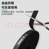 HAILE海乐魔术贴理线带布扎带5米 2cm宽 背靠背绑线带 收纳固定整理绕线带理线器捆线带黑色ZD-2H-5M 实拍图
