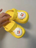 牧童儿童拖鞋夏男宝宝洞洞鞋软底女童卡通洗澡婴幼儿家居鞋奶狮黄130 实拍图