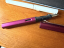 LAMY【七夕礼物】凌美恒星Al-star系列钢笔墨水笔（进口环保灰盒-无吸墨器） 紫红色EF尖 实拍图