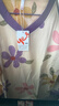 宜而爽【100%纯棉】女士睡衣女夏季V领短袖家居服套装送妈妈礼物 实拍图