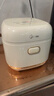 美的（Midea）小碧玉电饭煲2-3人3升0氟白玉内胆家用电煮锅煲汤煮粥锅智能预约多功能一锅多用微压电饭锅RE360 实拍图