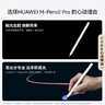 HUAWEI M-Pencil Pro 平板创作笔 华为手写笔 星闪技术 AI 一触即达 360°隐身触控 雪域白 实拍图