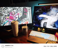 泰坦军团26.5英寸 三星QD-OLED 2K 240Hz原生10bit DeltaE≤1硬件级低蓝光 升降旋转底座 元战显示器G2785S 实拍图