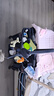 优乐博（ULOP）婴儿床拼接床多功能折叠婴儿床可移动宝宝床新生儿礼物哄睡神器 婴儿床可移动[蚊帐+尿布台+床铃] 多功能婴儿床0-3岁婴儿用品 实拍图