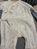 全棉时代婴儿连体服新生儿衣服针织蝴蝶纯棉连体衣服初生宝宝睡衣四季可穿 【孕妈有礼】星河月华 66cm （3-6月） 实拍图