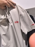 babycare自然凉选随心裁短袖三角爬服宝宝包屁衣吸湿速干连体衣 云朵白80 实拍图