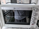 长帝（changdi）国家补贴家用烤箱多功能电烤箱 32升大容量上下管独立控温多面搪瓷内胆机械式旋钮白色节日礼物 实拍图
