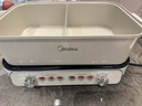 美的（Midea）[升级款]电火锅鸳鸯锅烤肉锅火锅0氟涂层超薄速沸电火锅多功能锅料理锅分体6.5L多用途锅DLS3322R2 实拍图