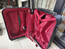 威戈行李箱20寸登机箱拉杆箱万向轮旅行箱密码箱黑色 实拍图