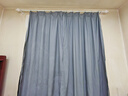 京东京造黑胶浅灰窗帘 99%全遮光窗帘布飘窗卧室遮阳帘挂钩式 宽1.5*高2米 实拍图