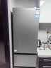 海尔（Haier）「真省电」310L三门冰箱抗菌净味一级能效风冷无霜BCD-310WGHD3E7WV(银)国家补贴 实拍图