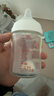 贝亲（Pigeon）玻璃奶瓶宽口径防胀气160ml S号奶嘴 1月+ AA186  实拍图