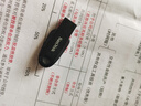 闪迪（SanDisk）128GB USB3.2 U盘 CZ550黑色 读速100MB/s 安全加密 数据恢复 学习办公电脑车载 高速大容量优盘 实拍图