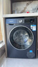 西门子（SIEMENS）iQ300 10公斤洗烘一体机 全自动变频滚筒洗衣机大容量 热风清新 智能除渍 除菌除螨 羽绒服洗 WN54A2X10W 洗烘一体 实拍图