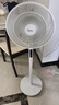 美的（Midea）【幸运草安睡1S】一级能效直流变频声控电风扇家用遥控卧室静音落地扇台式桌面抗菌大风力转页扇 实拍图