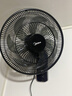 美的（Midea）壁扇 挂壁电风扇家用七叶遥控风扇食堂餐厅商用电扇摇头工业壁挂式工程扇 FWA35WAR 实拍图