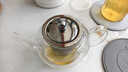 金灶（KAMJOVE） 玻璃泡茶壶耐高温304不锈钢过滤花茶壶飘逸杯煮茶壶简约式茶艺壶 A-08【800mL】 实拍图