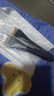 月牙粉底刷弧形扁头鱼尾超薄面膜刷不吃粉无痕粉底液刷子化妆刷 月牙粉底刷*2支 实拍图