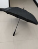 TCAI加大雨伞定制logo广告长柄大号超大商务男礼品定做印字图案标志 加大120cm八骨纤维骨黑色 实拍图