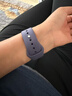 Apple/苹果 Watch S11 智能手表GPS款42毫米银色铝金属表壳雾紫色运动型表带S/M MEUT4CH/B 实拍图