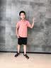G.duck童装男童夏装套装儿童运动套装中大童短袖Polo衫两件套9男孩衣服 粉红色 120 实拍图