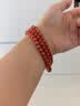 石玥珠宝收藏级5.5-6mm凉山南红玛瑙手串转运珠手链项链男女士款礼物 实拍图