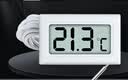 宠物探头数显温度计 高精度鱼缸养殖专用电子温度传感器冰箱温度 探头数显温度计-2米-白色 实拍图