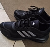 阿迪达斯（adidas）男鞋跑步鞋春季黑武士户外轻便耐磨透气休闲旅游运动鞋 黑色 40.5 实拍图