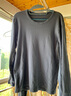 红豆内衣男纯棉抑菌秋衣秋裤男全棉紧密赛络纺打底内衣 雾蓝 实拍图