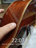 雅马哈（YAMAHA）FS850桃花心木面板背侧板单板初学者民谣木吉他40英寸指弹 实拍图