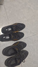 亚瑟士ASICS男鞋缓冲透气跑步鞋运动鞋网面回弹跑鞋GEL-CONTEND 4 黑色/金色 41.5 实拍图
