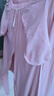 芬腾睡衣女带胸垫抑菌纯棉26春夏新款女士开衫长袖家居服套装 实拍图