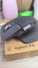 罗技（Logitech）大师系列 MX Master 3S 无线蓝牙鼠标 商务办公静音鼠标 人体工学 石墨黑商用版 实拍图