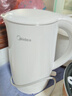 美的（Midea）电热水壶烧水壶1.7L304不锈钢0涂层双层隔热自动断电1500W养生冲奶泡茶 MK-SH17M130 实拍图