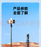 索盈【1.7米丨带双灯】自拍杆三脚架手机支架落地神器360度旋转防抖三轴云台便携式旅游直播支架桌面拍 实拍图