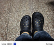 卡骆驰（CROCS）檀健次同款复古小鲸鱼洞洞鞋时尚厚底洞洞鞋花园鞋206302 黑色-001(含智必星) 39 (250mm) 实拍图