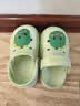 牧童儿童拖鞋夏男宝宝洞洞鞋软底女童卡通洗澡婴幼儿家居鞋奶龙绿160 实拍图
