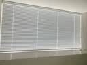 美尔耐免打孔百叶窗帘卧室卫生间浴室厕所防水铝合金厨房升降遮光帘6010 免钉【标准亮光】白色 1平方米 实拍图
