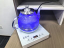 益茶福全自动上水电热水壶茶台烧水壶饮水烧水一体机玻璃底部上水单壶茶几煮茶壶保温泡茶壶开水壶煲水壶 1L 蓝光玻璃壶ZC-S516套装 实拍图