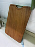 双枪乌金檀菜板 百年龄整木砧案板家用切菜食品抗菌防霉实木40*27*2.5 实拍图