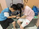 真维斯女童夏装套装2025年儿童夏季短袖t恤短裤两件套网红女孩运动衣服 实拍图