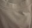 JEANSWEST LIFE真维斯长袖t恤男潮春秋纯棉白色打底衫学生宽松圆领纯色内搭上衣A 实拍图