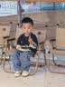 嘟嘟家[软牛仔]儿童牛仔裤秋季宝宝长裤男童裤子女童休闲裤 蓝色 100 实拍图