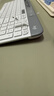 罗技（Logitech）时尚系列 K580 无线蓝牙键盘 办公键盘 便携超薄 笔记本键盘 平板键盘 芍药白 101键 实拍图