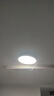 惠普精工led卧室吸顶灯三防灯超薄简约儿童书房餐厅阳台过道灯具37CM白光 实拍图