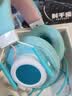 觅声射手座头戴式有线HiFi游戏耳机三角洲行动吃鸡专业听声辨位fps电脑电竞专用虚拟7.1声道降噪耳麦 usb接口魔幻青-集成星云声卡芯片 实拍图
