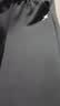 特步（XTEP）儿童运动长裤童装秋冬季新款四季经典百搭梭织束脚裤子 纯正黑 【六边形春秋针织】 160 cm 实拍图