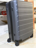 90分行李箱24英寸莱茵河经典2026新款 拉杆箱大容量旅行密码箱钛金灰 实拍图
