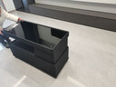 牧源祥可移动茶几小户型现代简约边柜轻奢客厅意式极简智能沙发边几推车 高级黑 【三色灯+无线充电+USB+蓝牙音响】 90长*40宽*60 高整装发货 实拍图